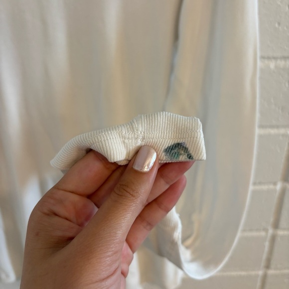 Lululemon white ribbed longsleeve top - Picture 7 of 7